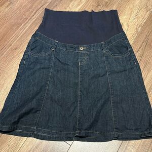 Thyme maternity skirt jeans